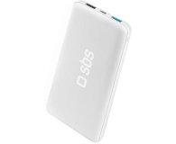 Powerbank SBS POWERBANK SBS 10.000 mAh 2xUSB Biały #